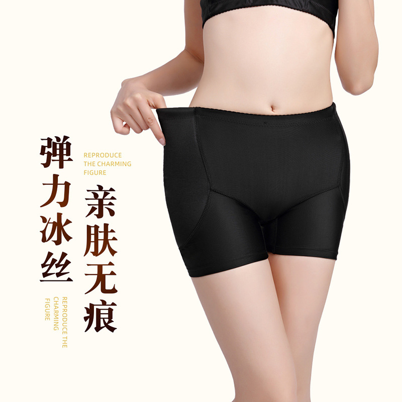 Foreign Trade Women&#039;s Plump Hip Fengqi Base Beauty Hip Fake Butt ButtLift Underwear Fixed Sponge Mat Shaping Pants