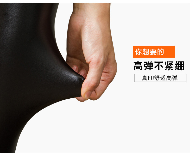 Cross-Border Leather Pants Women's Matte plus Size European and American Pu Women's Pants High Waist Tight Tappered Pencil Pants Leatherpants
