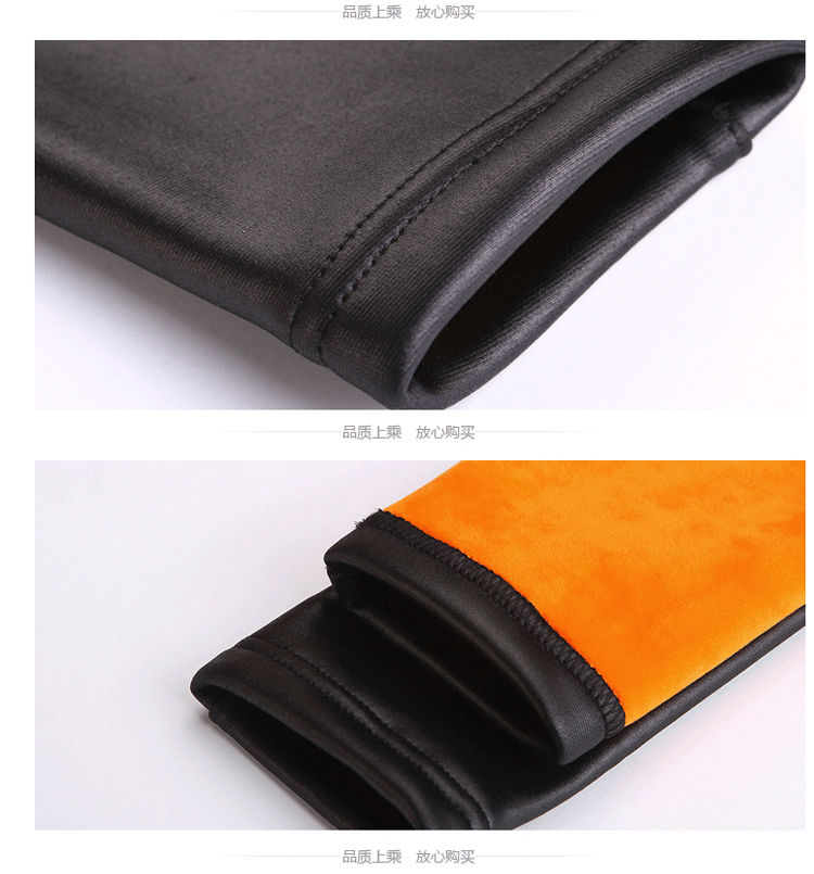 Leather Pants Girls&#039; Leggings Fleece-Lined Thickened Children&#039;s Pants Autumn and Winter Toddler Keep Baby Warm Trousers