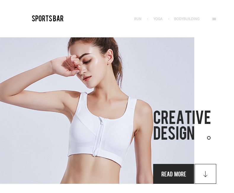 2018 new sports bra shock proof, shape shaping, fitness, shape-back, underwear and vest bra vest for women