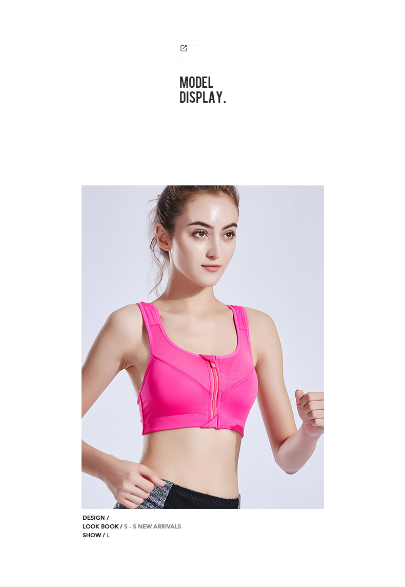 2018 new sports bra shock proof, shape shaping, fitness, shape-back, underwear and vest bra vest for women
