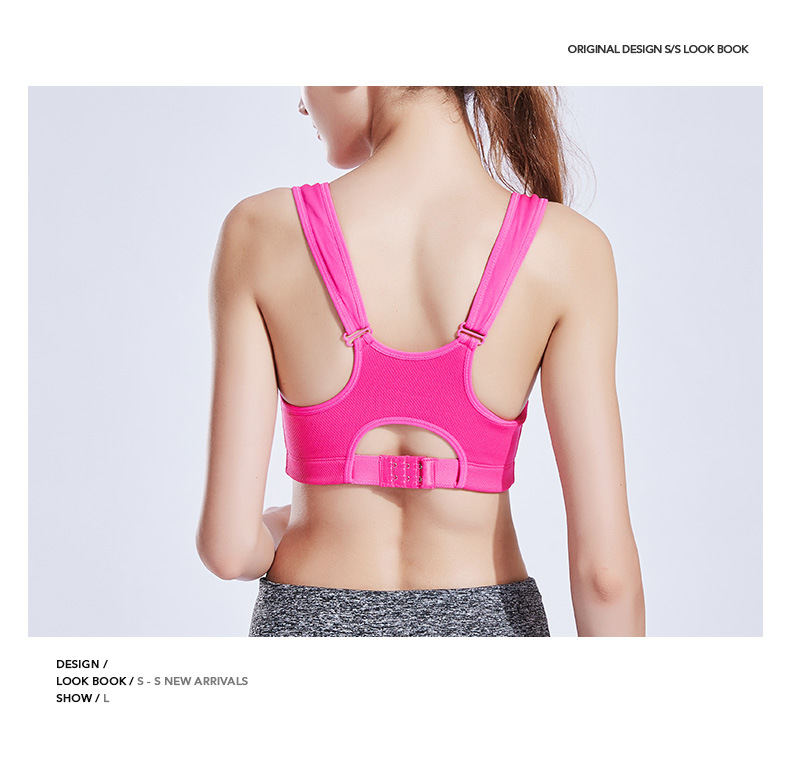 2018 new sports bra shock proof, shape shaping, fitness, shape-back, underwear and vest bra vest for women