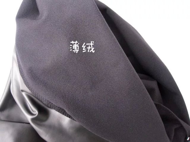MUJI Leather Pants Fashion Thin Velvet Leather Pants