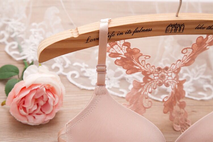 Direct sale of the new Japanese and Korean version of the y-shape lace back front button bra with rims to gather girls' underwear bra cover