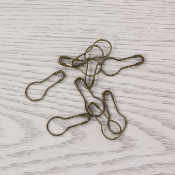 Bronze calabash shape pins underwear hang tag button