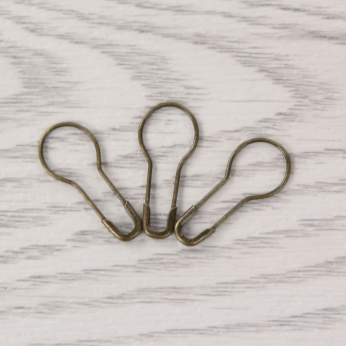 Bronze calabash shape pins underwear hang tag button
