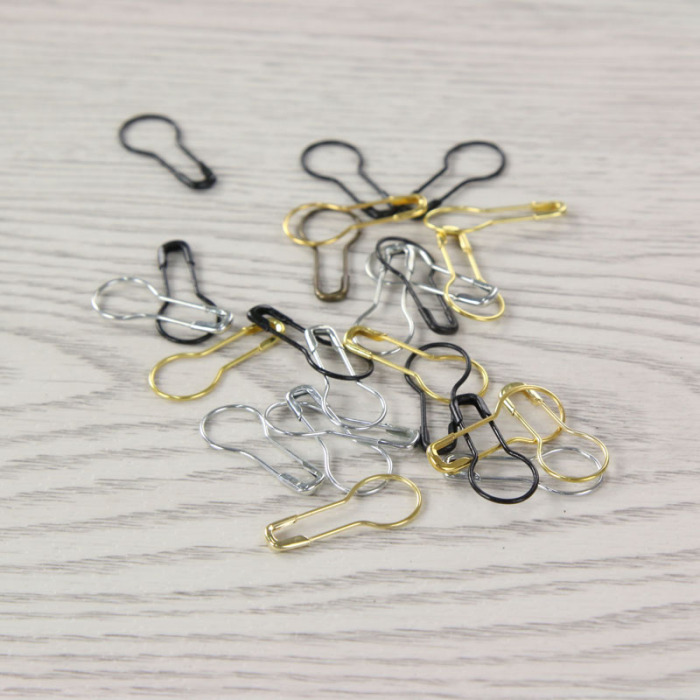 Iron material calabash shape pins underwear hang tag pins