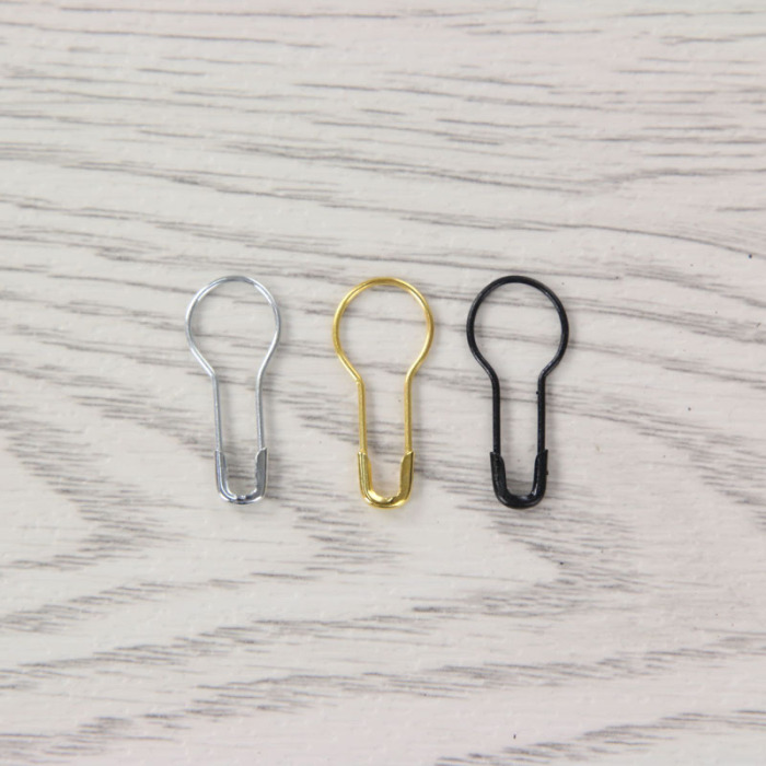 Iron material calabash shape pins underwear hang tag pins