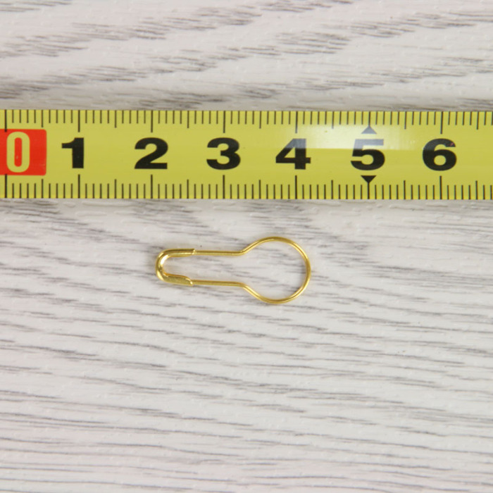 Iron material calabash shape pins underwear hang tag pins