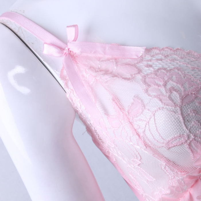 Sexy V-shape collar underwear women's lace sexy lingerie shoulder straps underwear