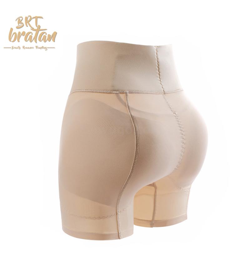 BRT high waist belly in false buttocks underwear padded and thickened \&#034;women &#039;s body shape body peach buttock sexy curve