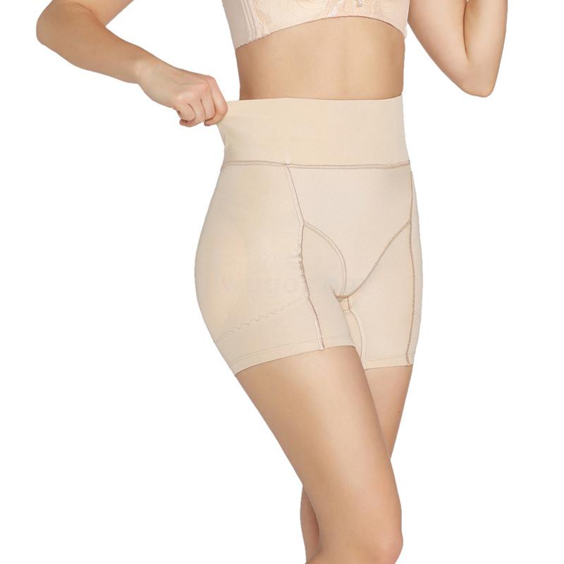 BRT high waist belly in false buttocks underwear padded and thickened \"women 's body shape body peach buttock sexy curve