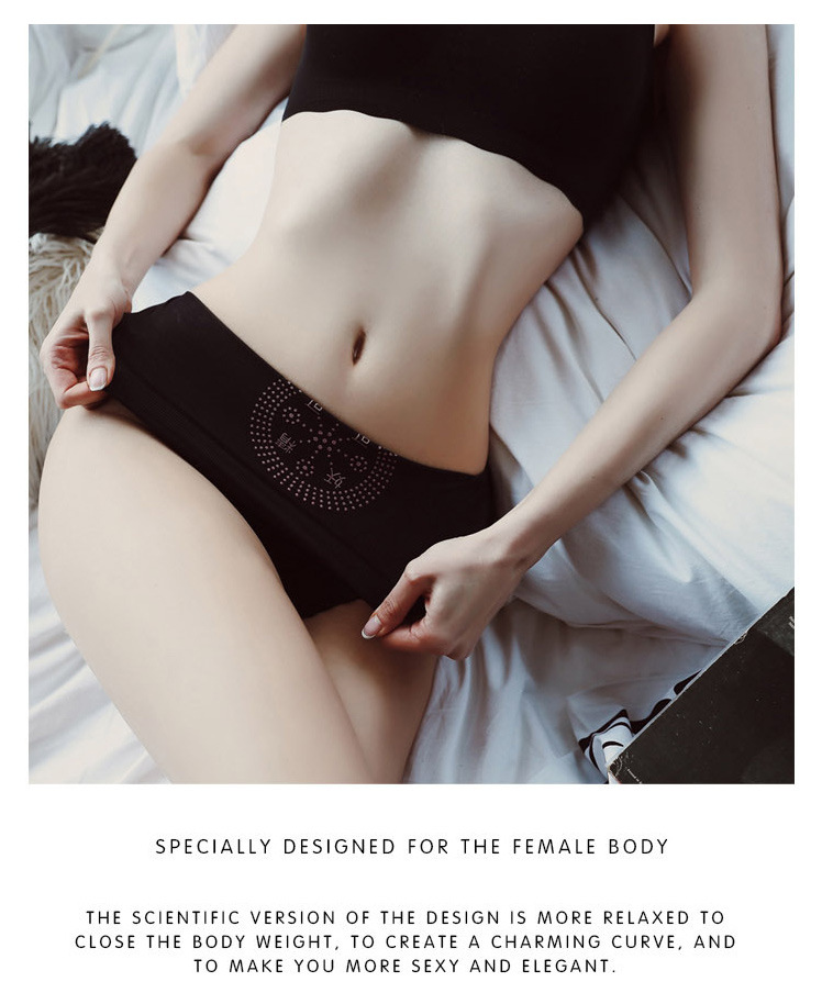 Good quality goblin cacao high-waisted trousers, high waist, underwear, underwear, shapeless body shape.