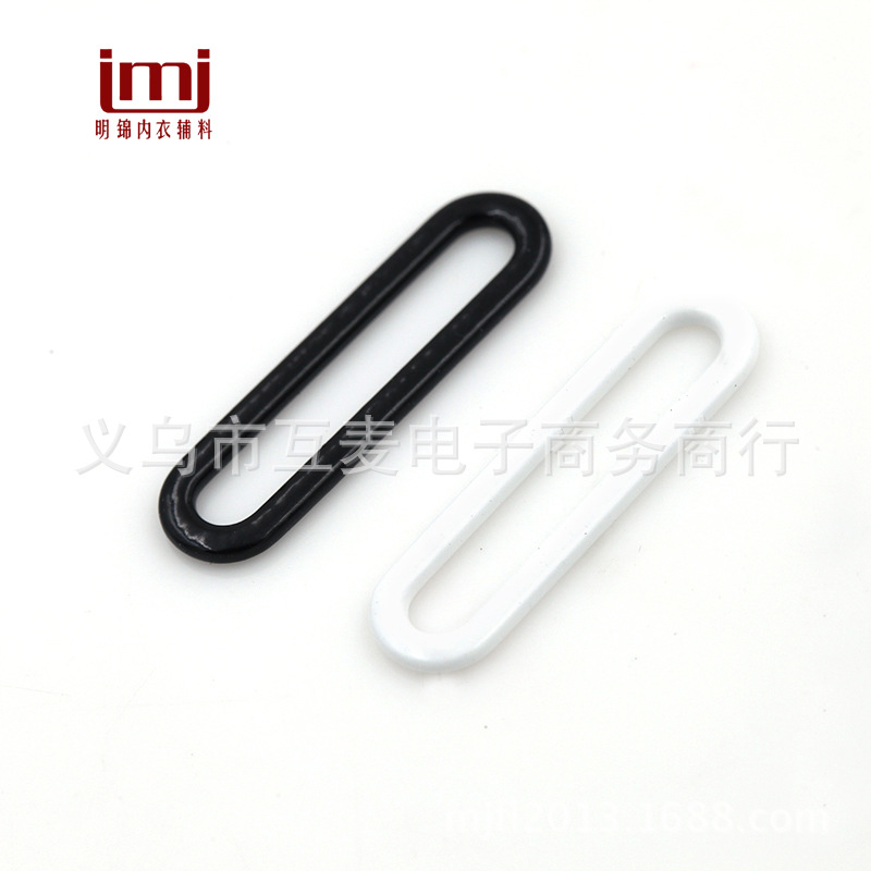 Supply Underwear Accessories Factory Direct Sales Oval Glue Buckle Special Shape Glue Buckle Swimsuit Buckle