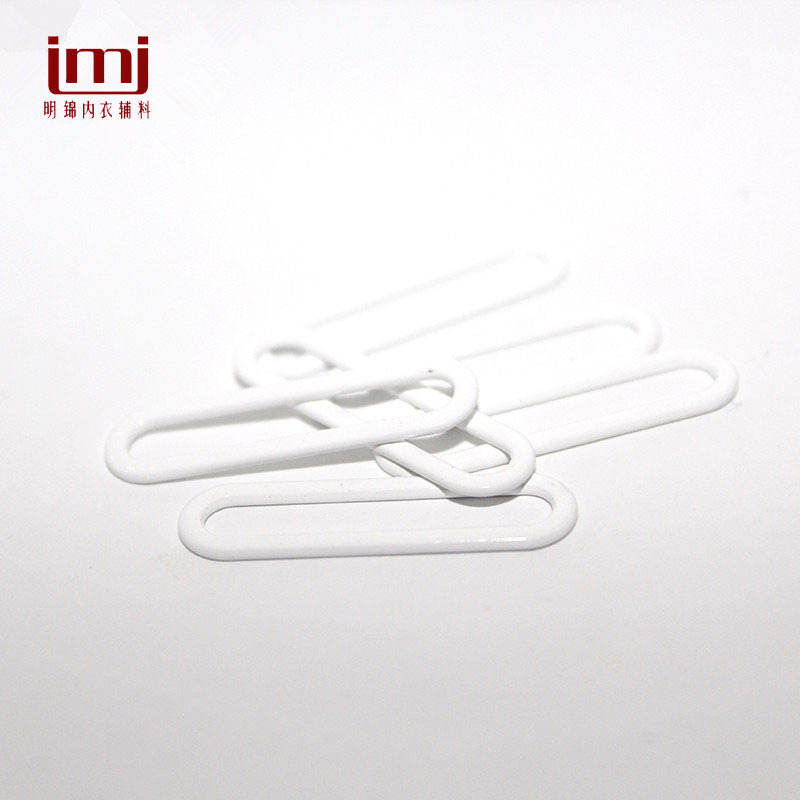 Supply Underwear Accessories Factory Direct Sales Oval Glue Buckle Special Shape Glue Buckle Swimsuit Buckle