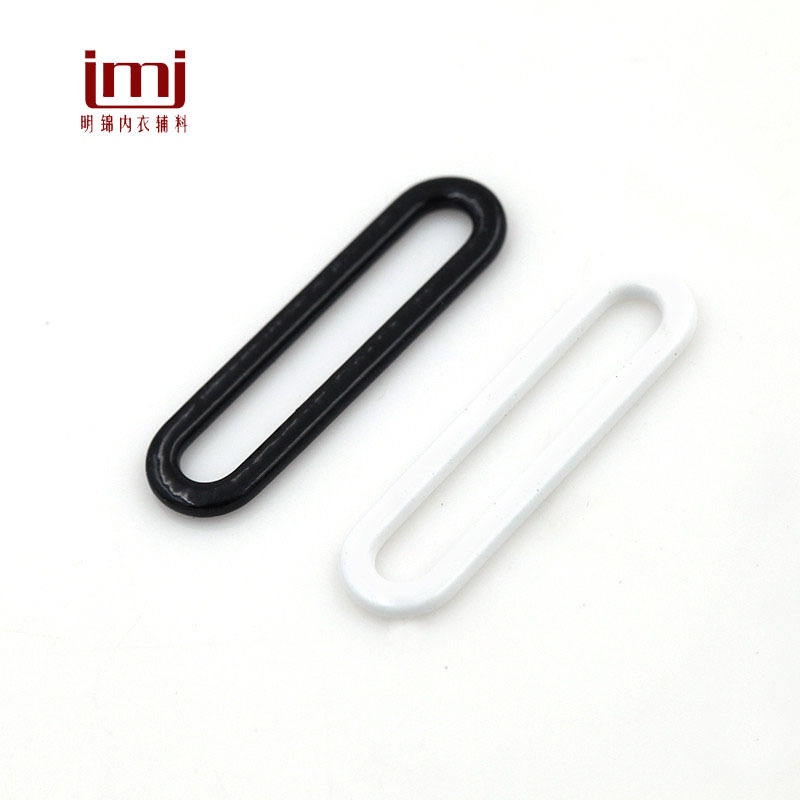 Supply Underwear Accessories Factory Direct Sales Oval Glue Buckle Special Shape Glue Buckle Swimsuit Buckle