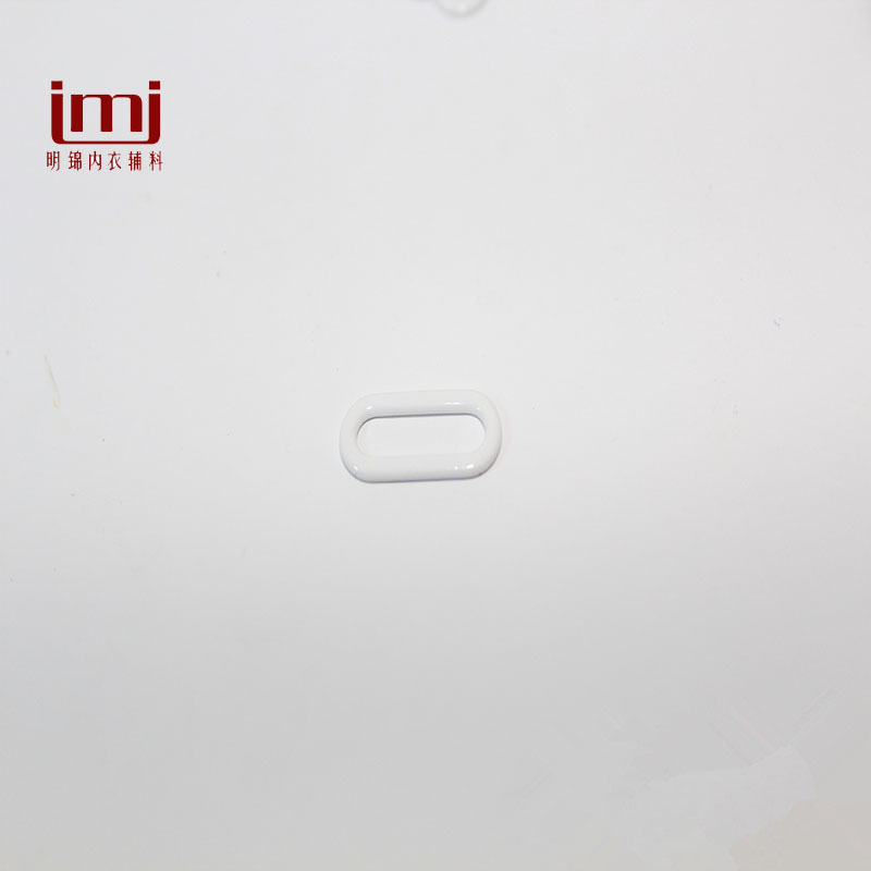 Supply Underwear Accessories Factory Direct Sales Oval Glue Buckle Special Shape Glue Buckle Swimsuit Buckle