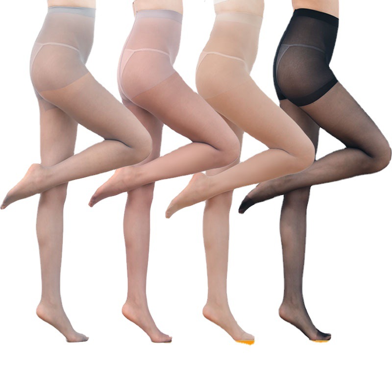 Wholesale Factory Spring and Summer Arbitrary Cut Silk Stockings Stockings Women&#039;s Thin Snagging Resistant Letters Safety Pants Pantyhose