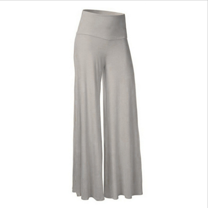 2020 Autumn New Hot Sale Foreign Trade Solid Color Wide Leg Trousers Tight Yoga Trousers Fitness Baggy Pants 2020 Autumn New Hot Sale Foreign Trade Solid Color Wide Leg Trousers Tight Yoga Trousers Fitness Baggy Pants