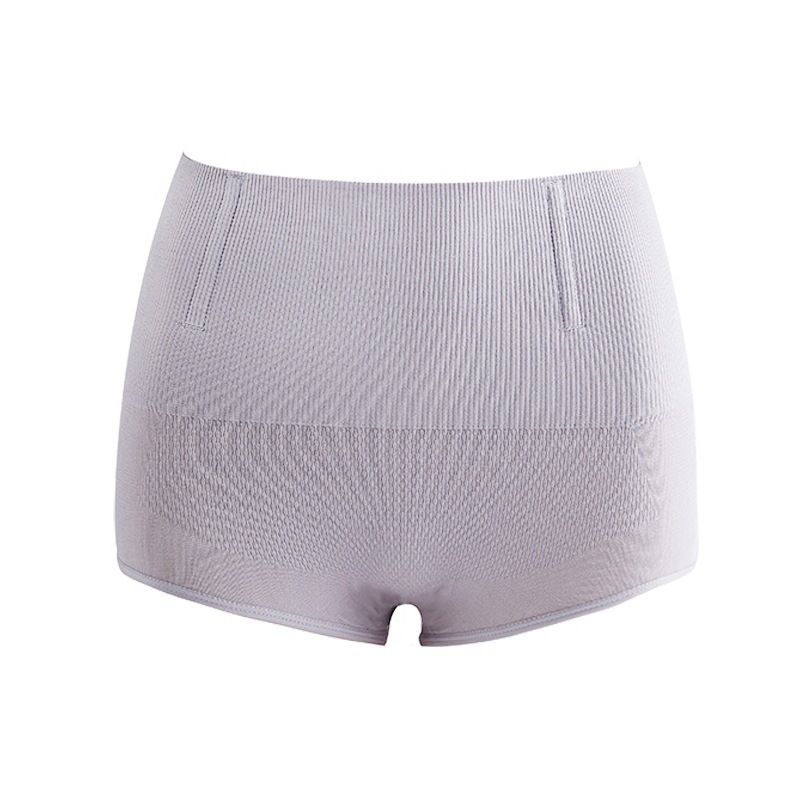 New Belly Holding Underwear Women&#039;s High Waist Hip Lifting Underpants Body Shaping Binding Cotton Shaping Underwear Knitted Trousers Women&#039;s Tight