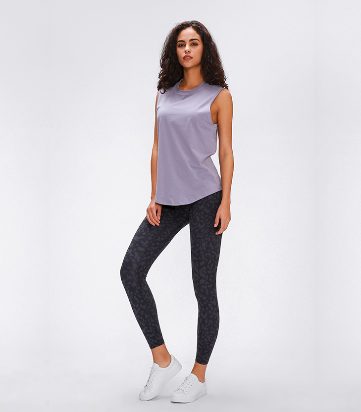 2020 Spring New Model Nude Yoga Pants Women's High Waist Hip Running Tight Elastic Feet Sports Fitness Trousers