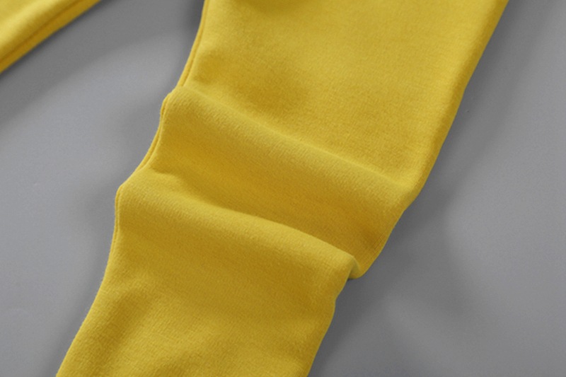 2021 Children's Leggings Fleece-Lined Thickened Girls' Pants Korean Style Outer Wear Tight Stretch Trousers Single-Layer Fleece-Lined