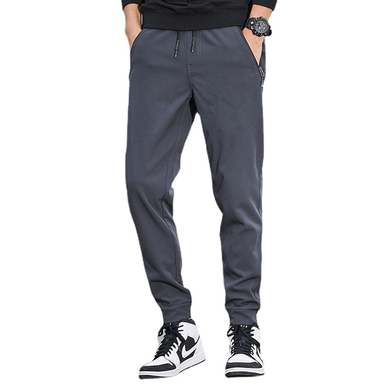 Winter Padded Fleece Trousers Tactical Pants Couple&#039;s Pants Outdoor Running Pants Mink Fur Tight Mouth Cold-Proof Workwear Pants