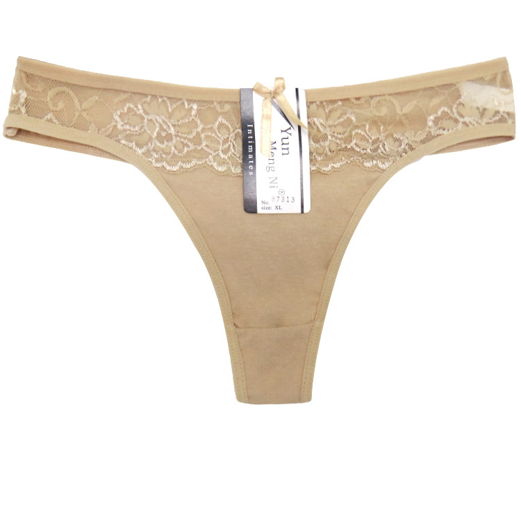 Yunmengni Foreign Trade Women's Cotton Panties AliExpress Amazon Wish Women's T-Back Factory Supply