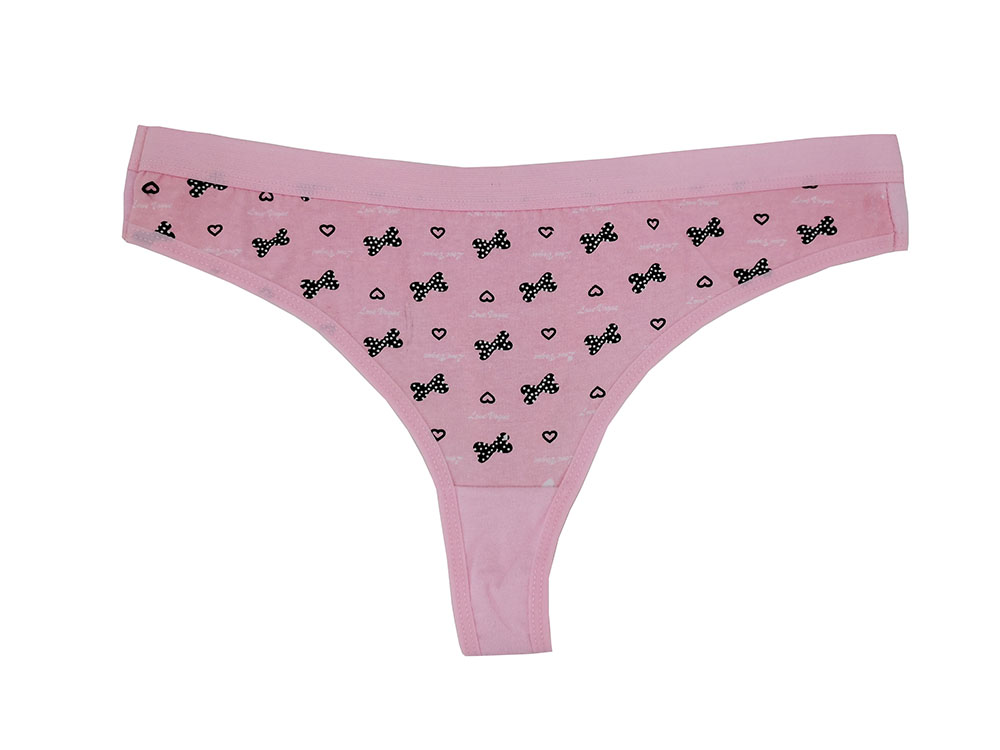 Foreign Trade Orders Exported To Africa Congo Cotton Women &#039;S T-Back Printed Cross-Border Bra Underwear 67904