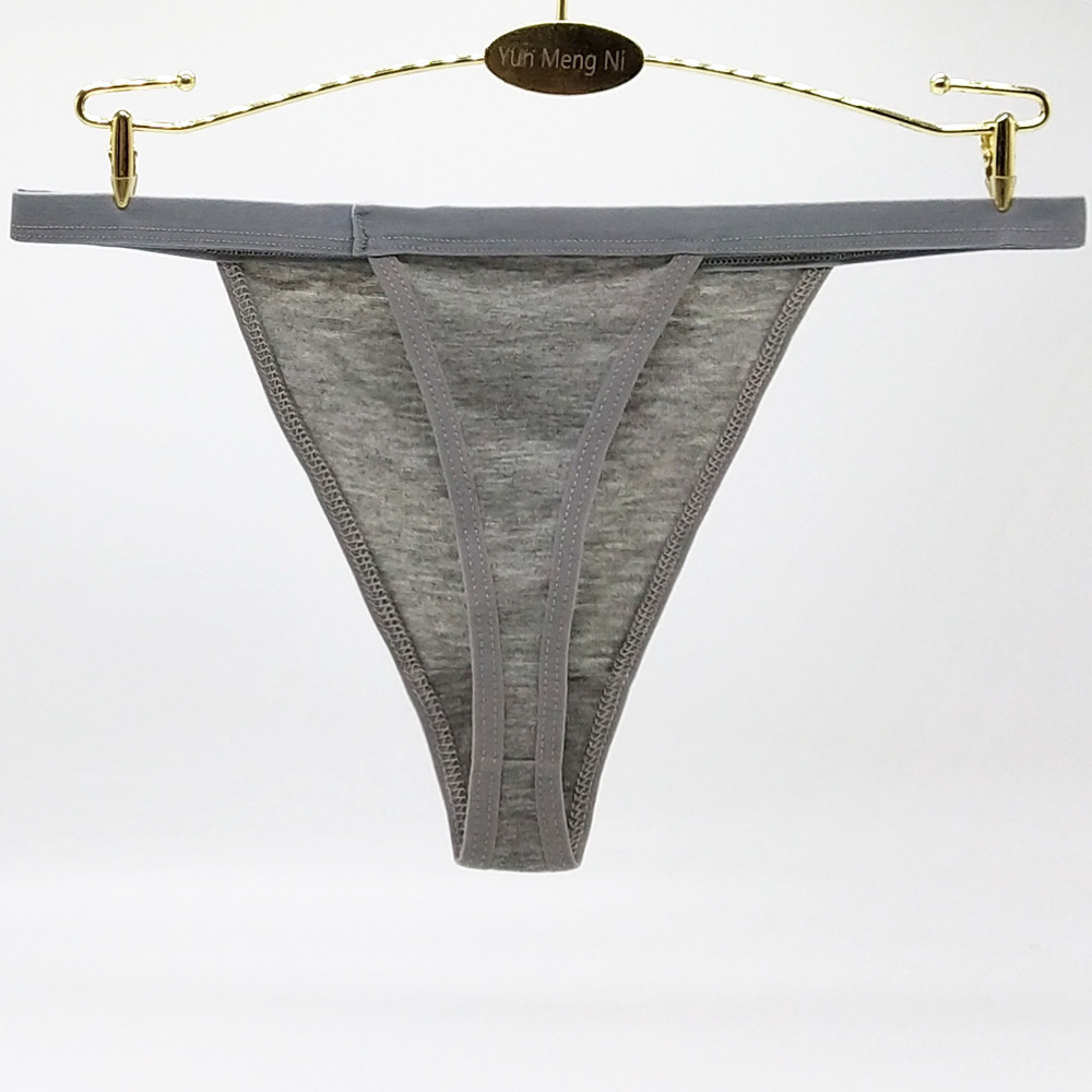 Yunmengni Foreign Trade in Stock Women&#039;s Underwear European and American Cotton Women&#039;s T-Back EBay AliExpress Amazon Sources