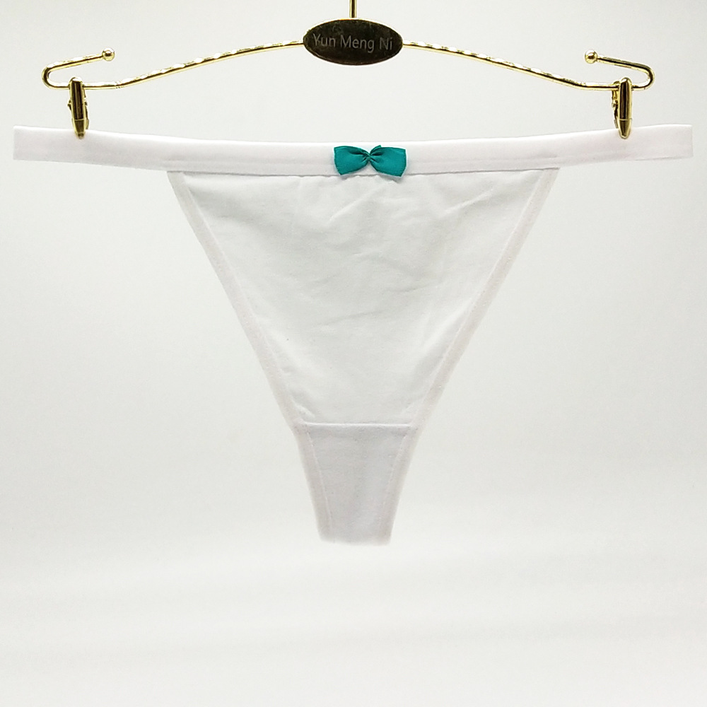 Yunmengni Foreign Trade in Stock Women&#039;s Underwear European and American Cotton Women&#039;s T-Back EBay AliExpress Amazon Sources