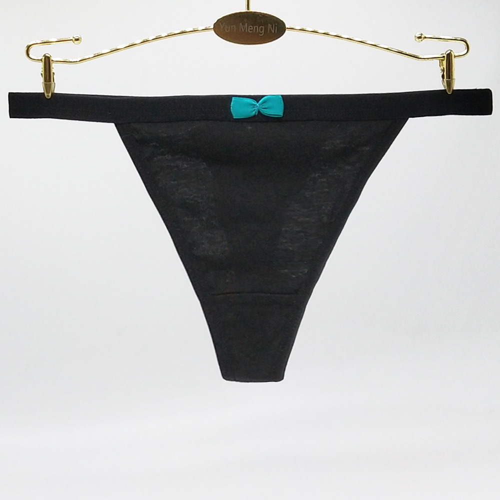 Yunmengni Foreign Trade in Stock Women's Underwear European and American Cotton Women's T-Back EBay AliExpress Amazon Sources