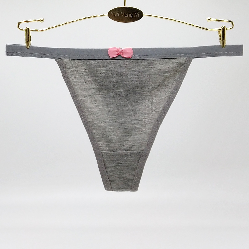 Yunmengni Foreign Trade in Stock Women's Underwear European and American Cotton Women's T-Back EBay AliExpress Amazon Sources