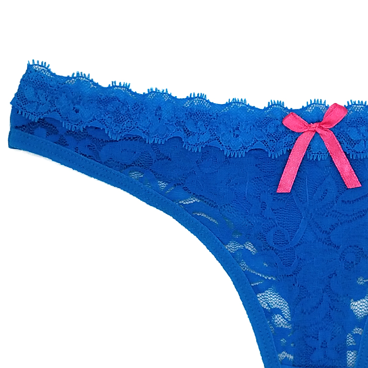 Yun Meng Ni Hot Sale T-Back Lace Panties Super Soft Sexy Ladies Lace Thong Panties