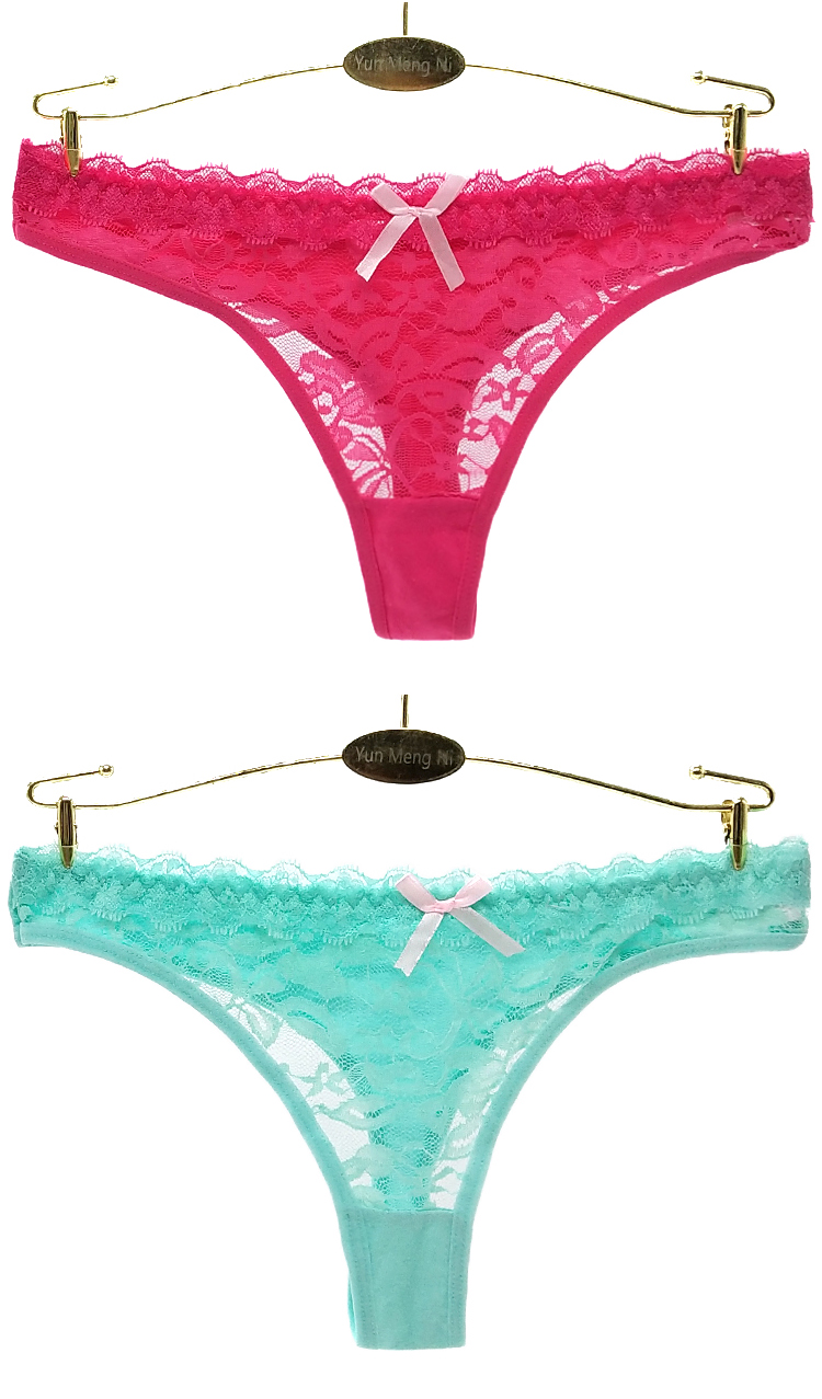 Yun Meng Ni Hot Sale T-Back Lace Panties Super Soft Sexy Ladies Lace Thong Panties Yun Meng Ni Hot Sale T-Back Lace Panties Super Soft Sexy Ladies Lace Thong Panties