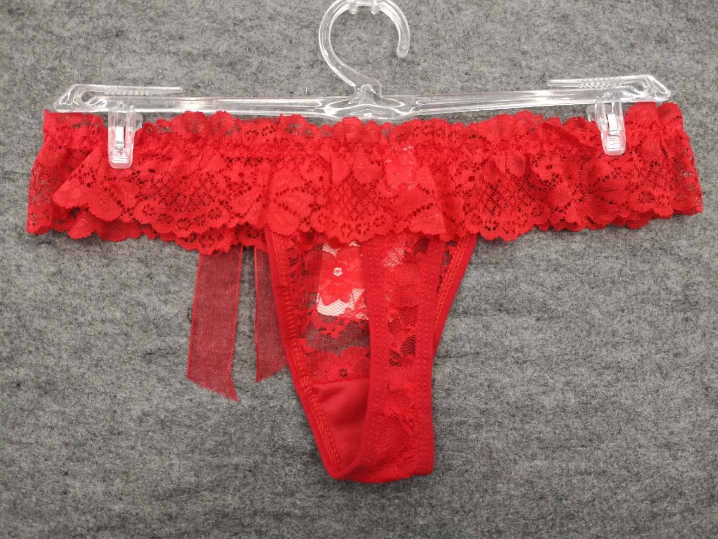 Ultra-Thin Ultra-Sexy Underwear Perspective Girl&#039;s Temptation Hot Low Waist Sexy T-Back 089#