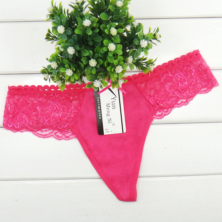 Yunmengni Foreign Trade in Stock Women's Underwear AliExpress Dunhuang Supply Wholesale South America Chile Women's T-Back