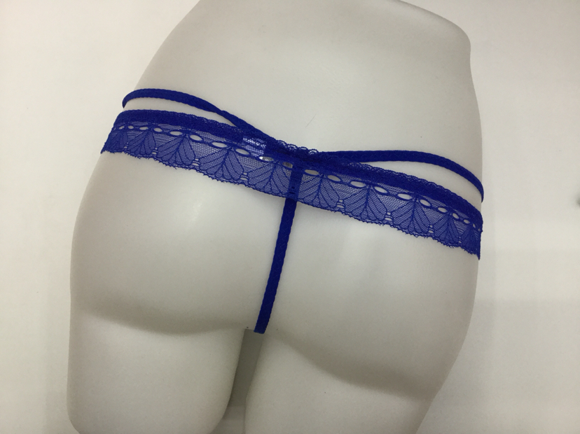 Lady Sexy Temptation T-Back Triangle Underwear Beautiful Hip Low Waist Luxury Women&#039;s Underwear T-Shaped Panties Wholesale