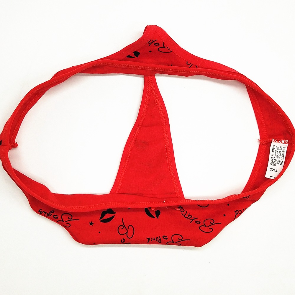 Yunmengni Fashion Letter Print Cotton Women&#039;s Underwear Foreign Trade in Stock Women&#039;s T-Back from AliExpress