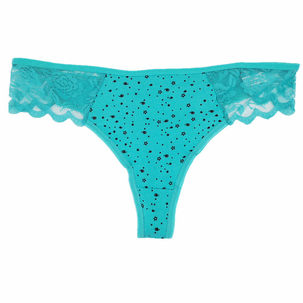 Lace Printing T-Back Yiwu Export Middle East Sri Lanka Sexy Foreign Trade Bra Underwear 67910