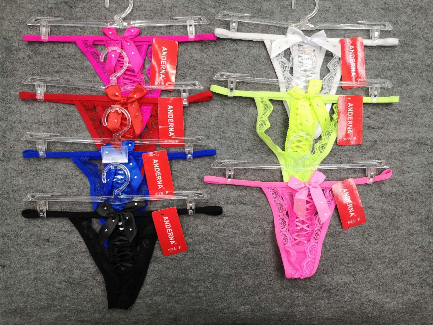 Ultra-Thin Ultra-Sexy Underwear Perspective Girl's Temptation Hot Low Waist Sexy T-Back T74#