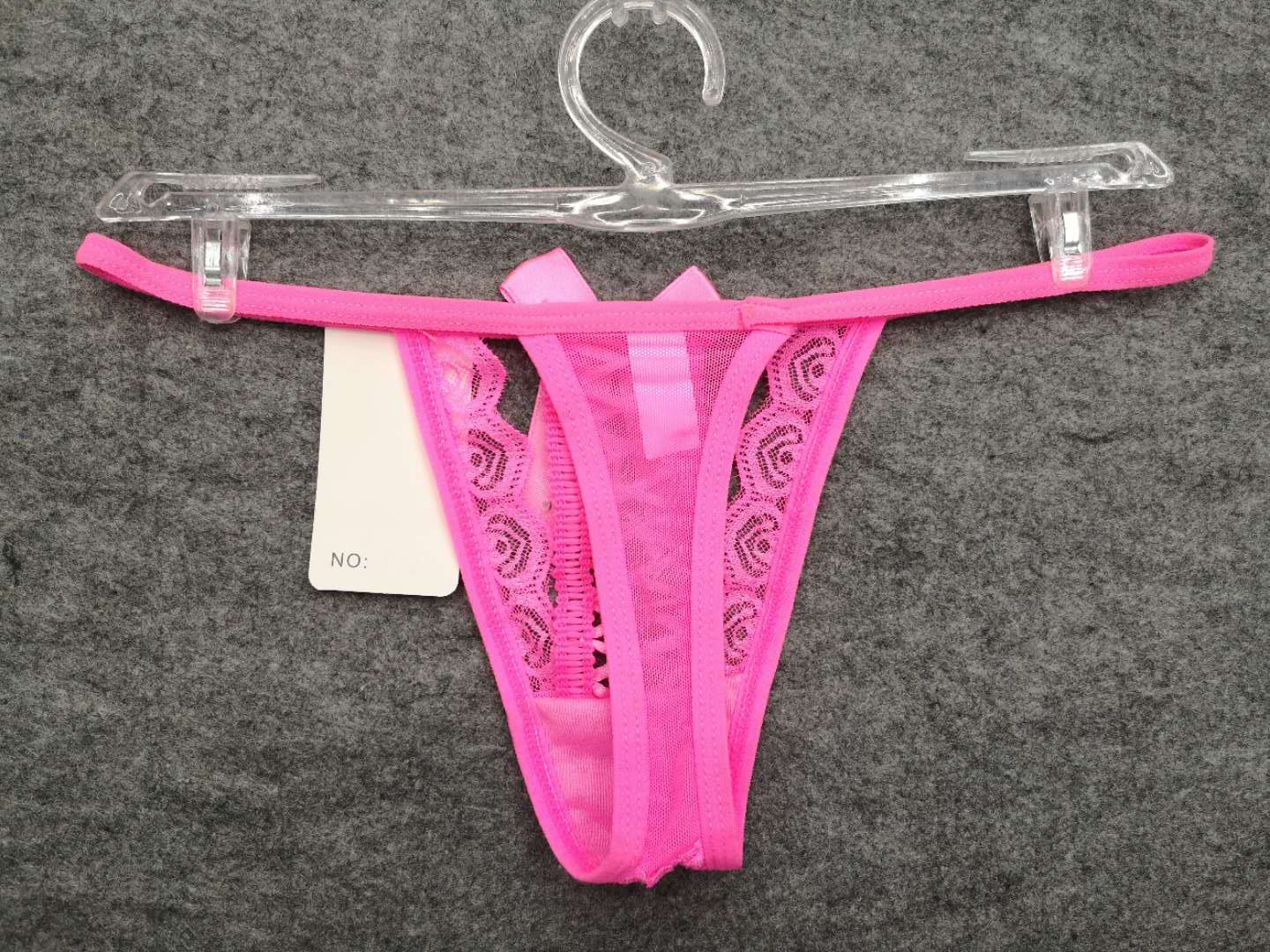 Ultra-Thin Ultra-Sexy Underwear Perspective Girl's Temptation Hot Low Waist Sexy T-Back T74#