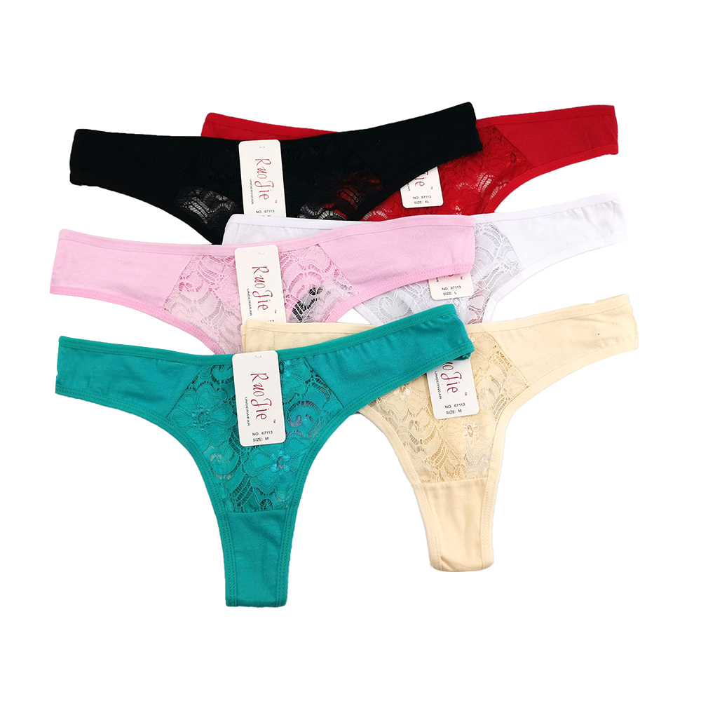Sexy T-Back Sexy Lace Women&#039;s Panties South America Columbia Spot Foreign Trade Women&#039;s Underwear