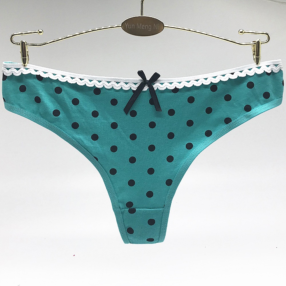 Yunmengni South America Chile Women's T-Back AliExpress Cotton Women's Underwear Amazon Dunhuang Supply