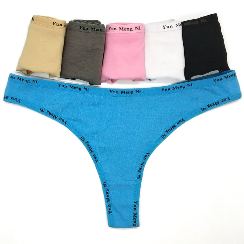 Sexy Underwear Hot Sale Young T-back Cotton Thongs 
