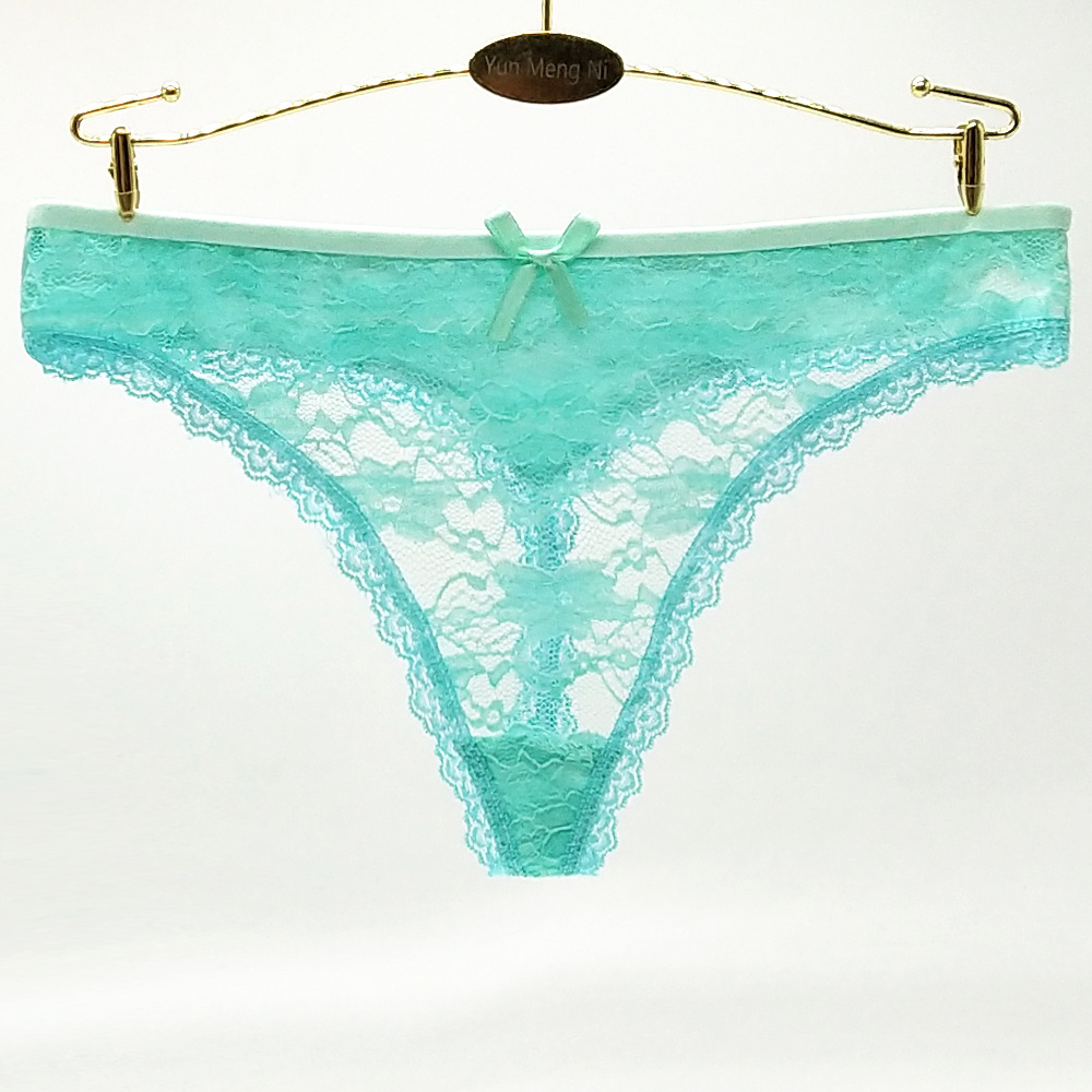 Yunmengni South American Foreign Trade Lace Women&#039;s T-Back Cross-Border Amazon AliExpress Ladies Panties