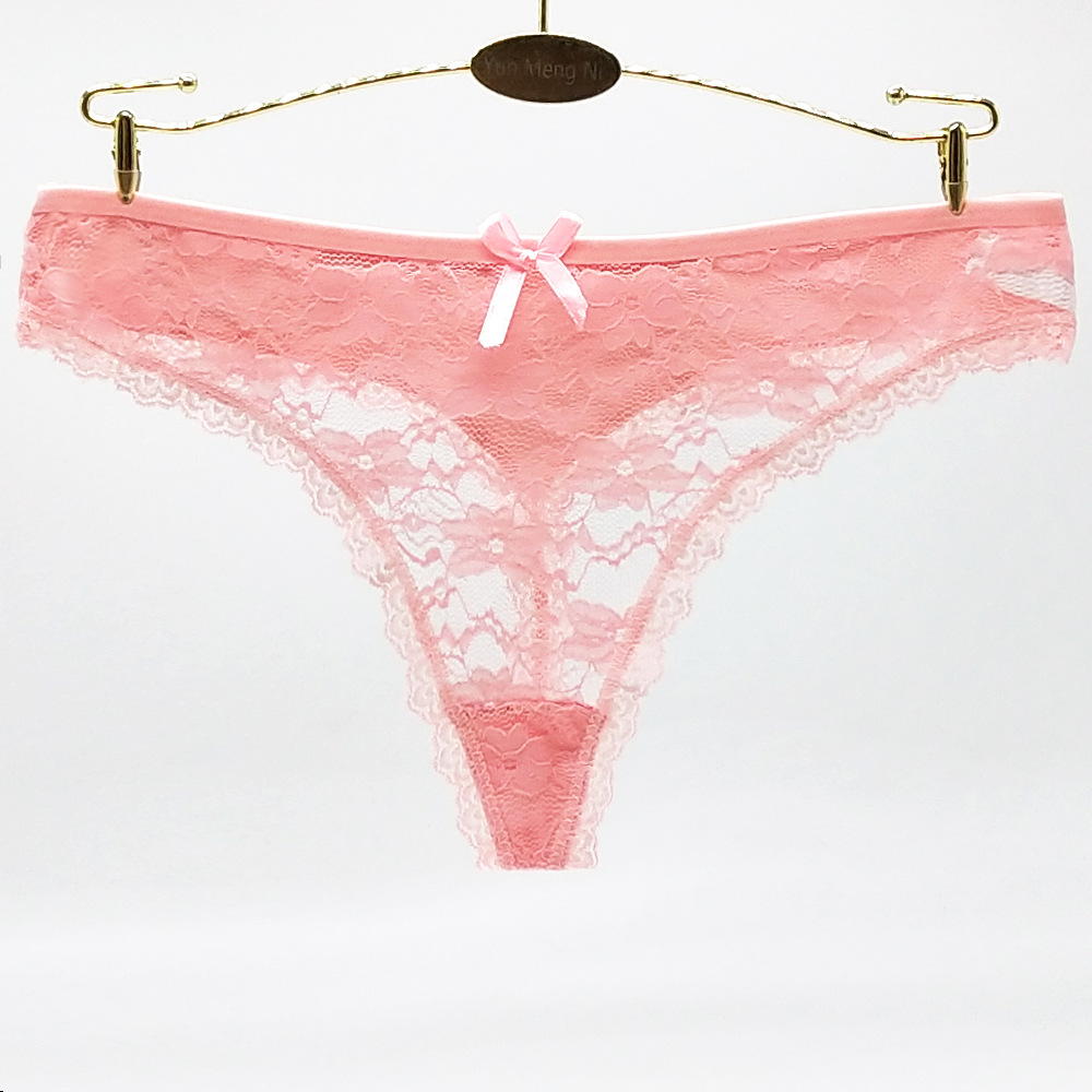 Yunmengni South American Foreign Trade Lace Women's T-Back Cross-Border Amazon AliExpress Ladies Panties