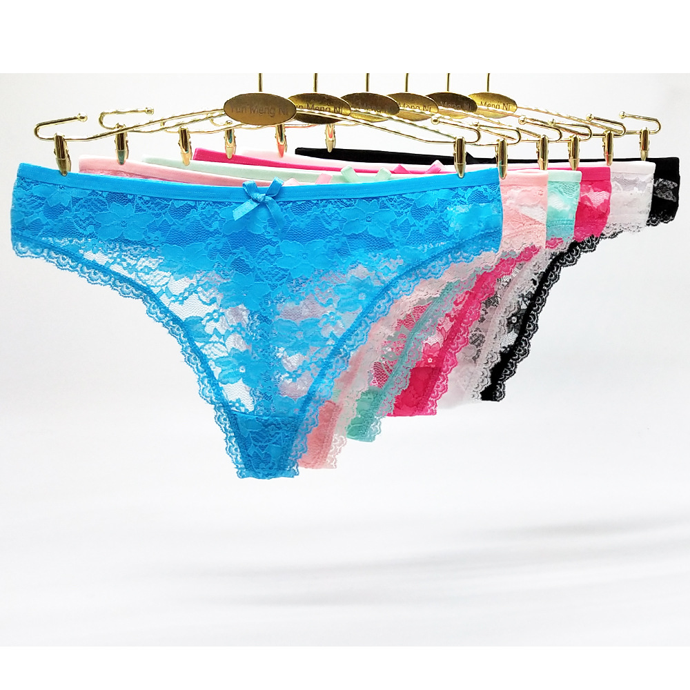 Yunmengni South American Foreign Trade Lace Women's T-Back Cross-Border Amazon AliExpress Ladies Panties
