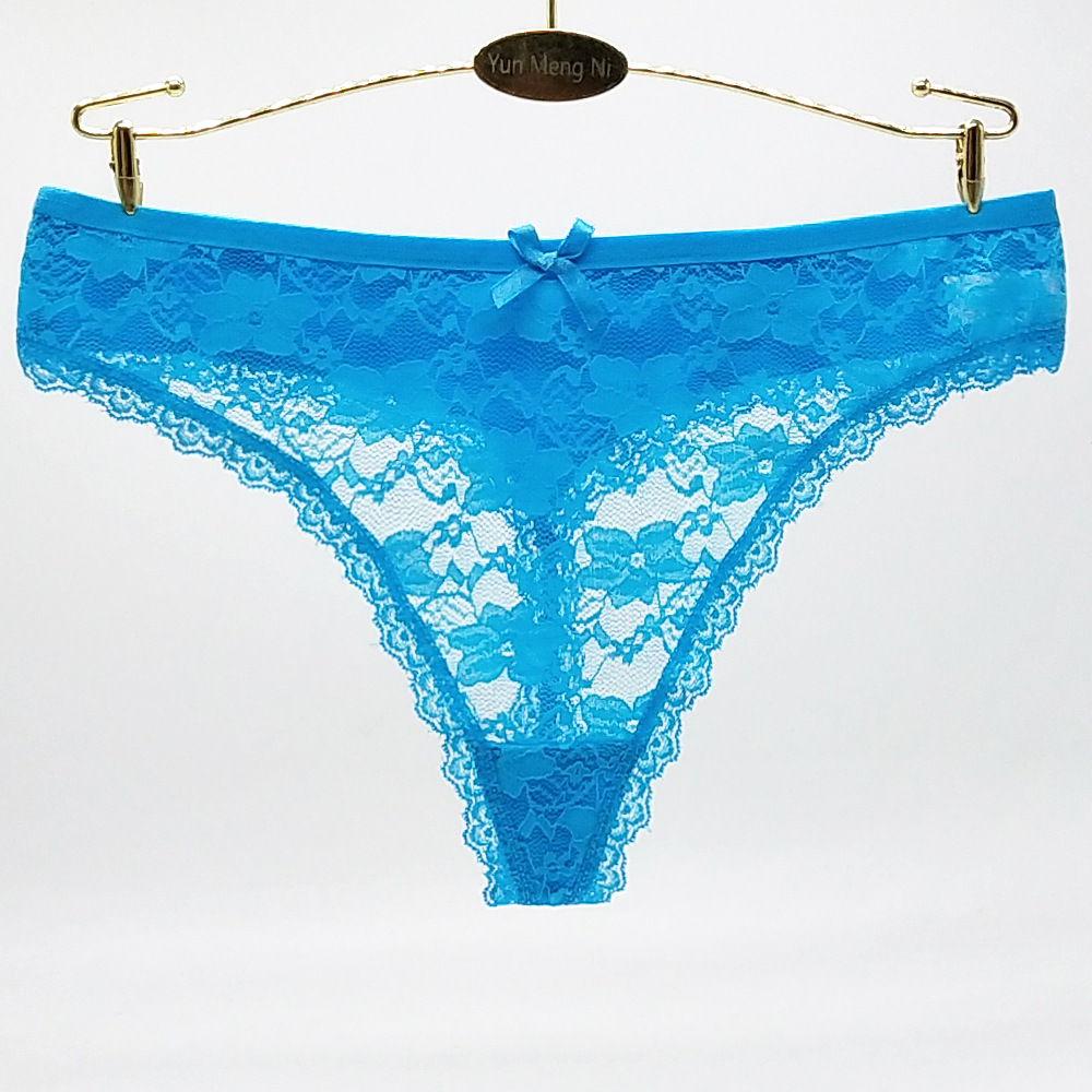 Yunmengni South American Foreign Trade Lace Women's T-Back Cross-Border Amazon AliExpress Ladies Panties