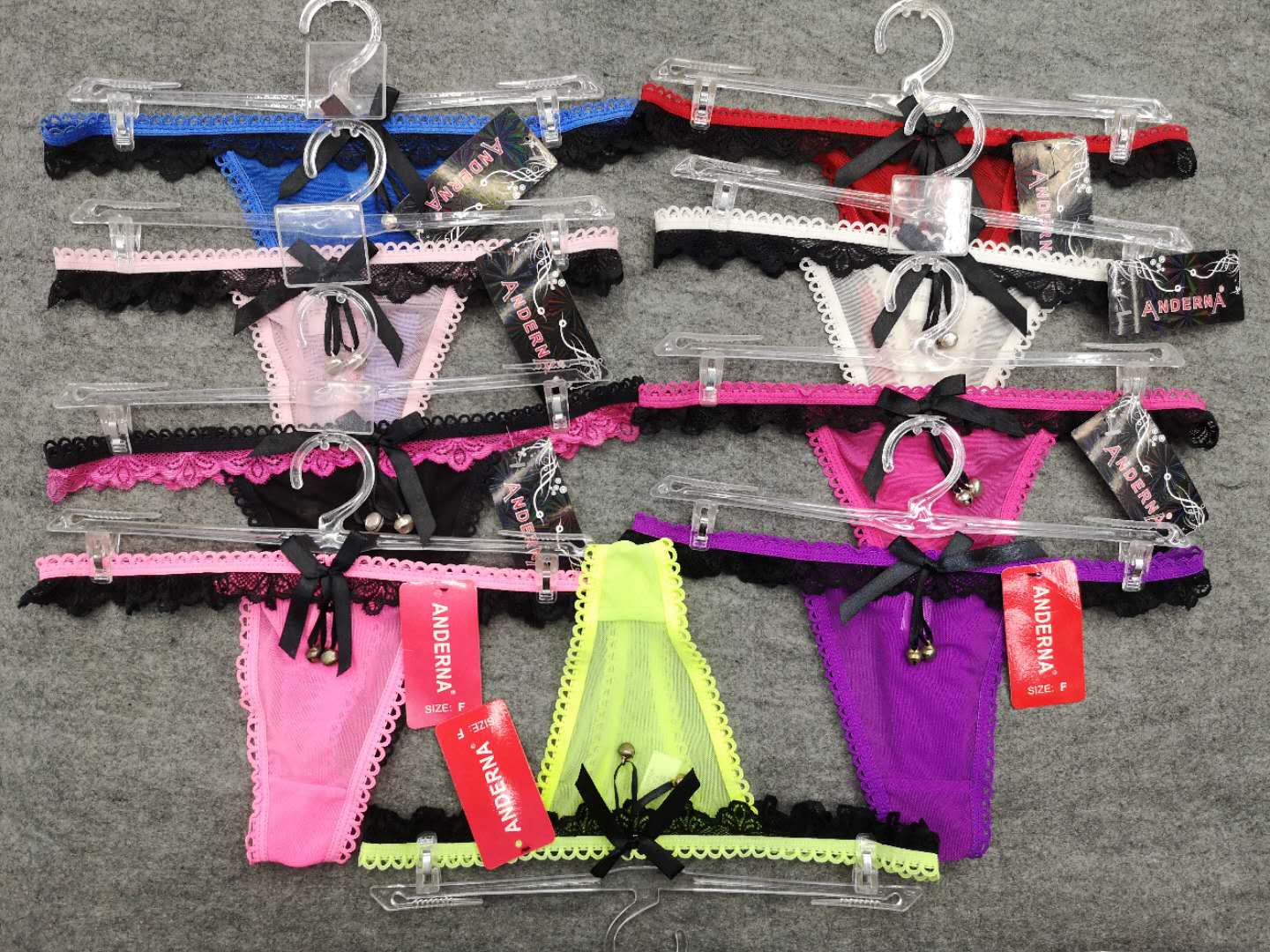Ultra-Thin Ultra-Sexy Underwear Perspective Girl&#039;s Temptation Hot Low Waist Sexy T-Back 4945#